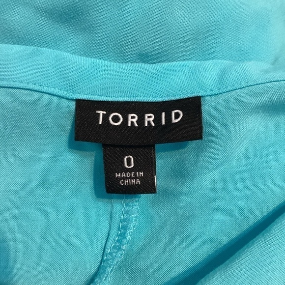 Torrid Mini Dress Size L Light Blue - Picture 6 of 7